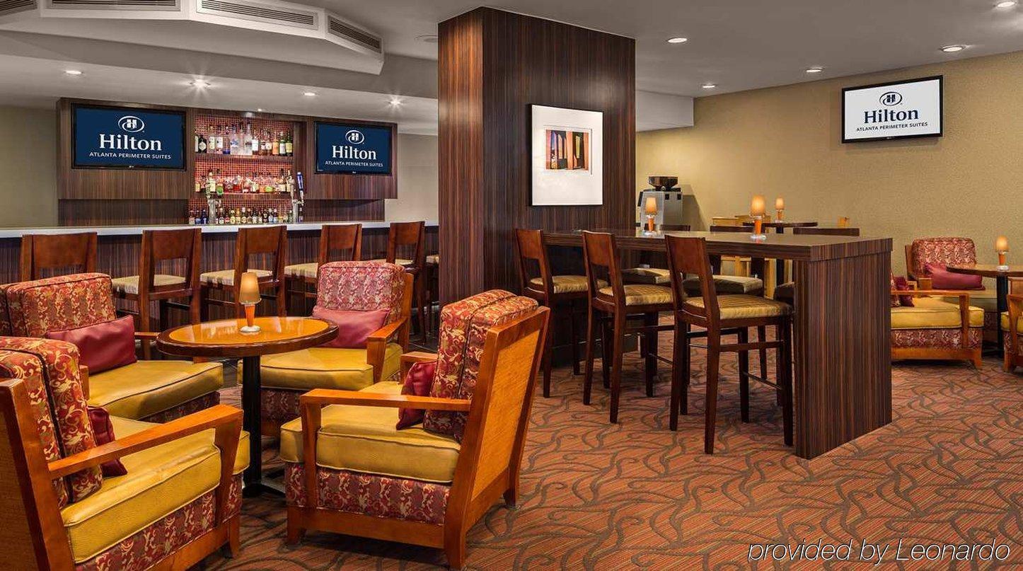 Hilton Atlanta Perimeter Suites Sandy Springs Restaurace fotografie